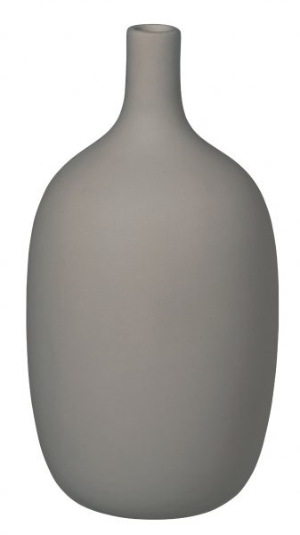 Vaas CEOLA, 22 cm, grijs, Blomus