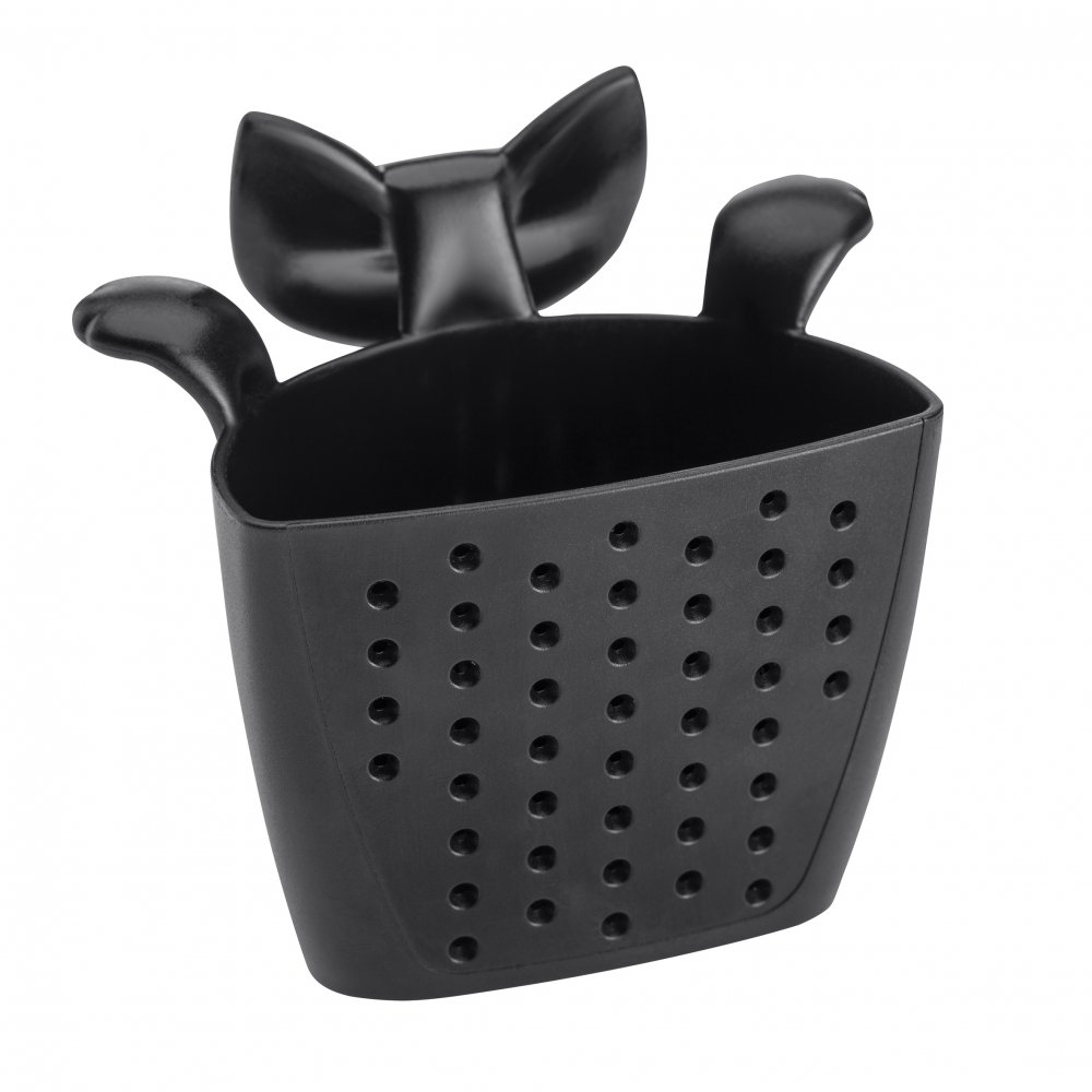 Thee-infuser MIAOU, kosmisch zwart, Koziol