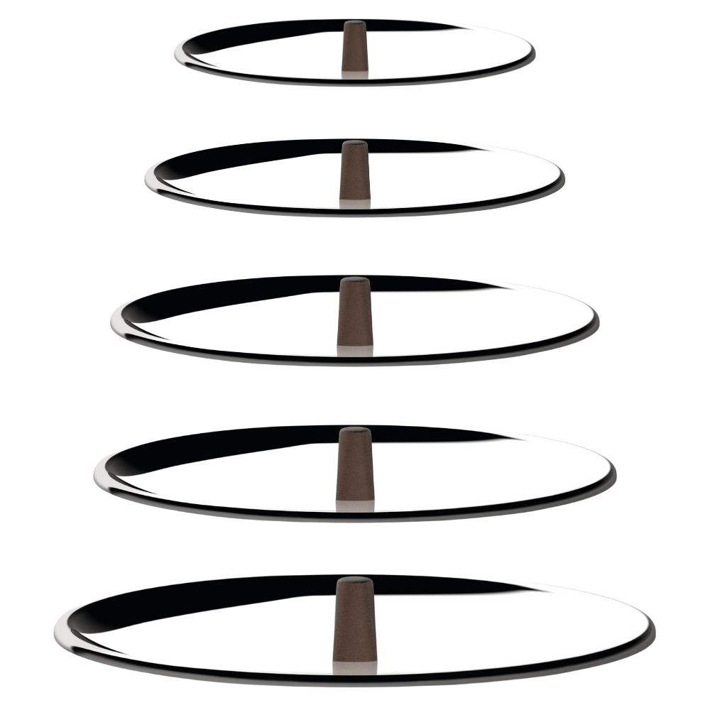 Pannendeksel EDO 20 cm, roestvrij staal, Alessi