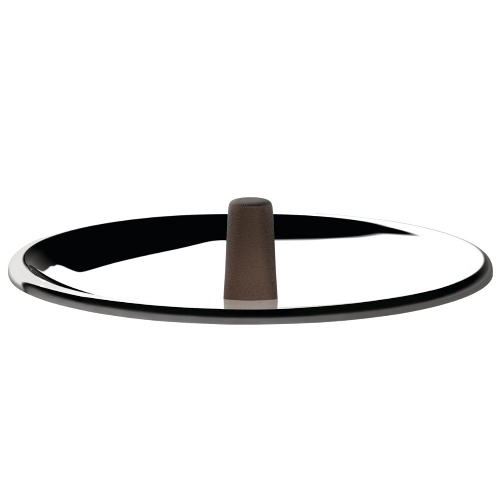 Pannendeksel EDO 20 cm, roestvrij staal, Alessi