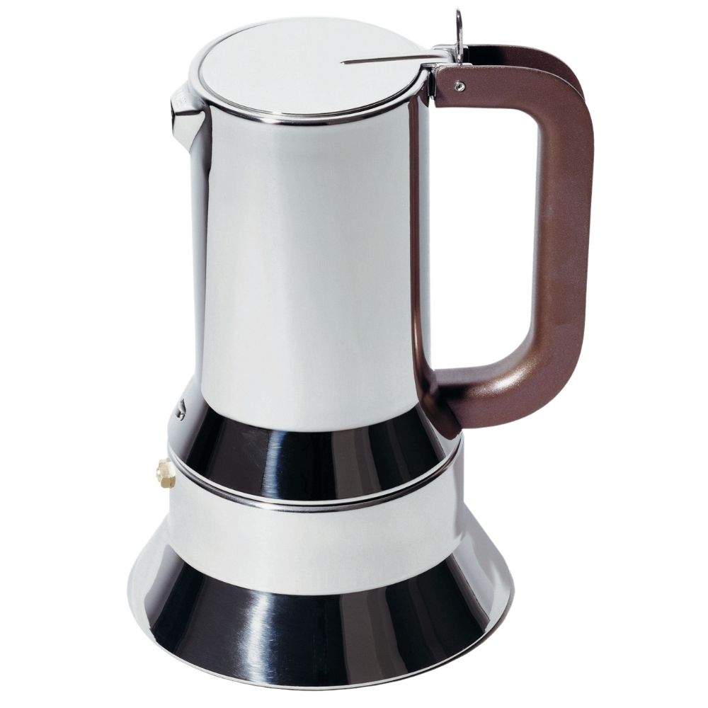 Espresso-percolator 9090, 300 ml, bruin handvat, Alessi