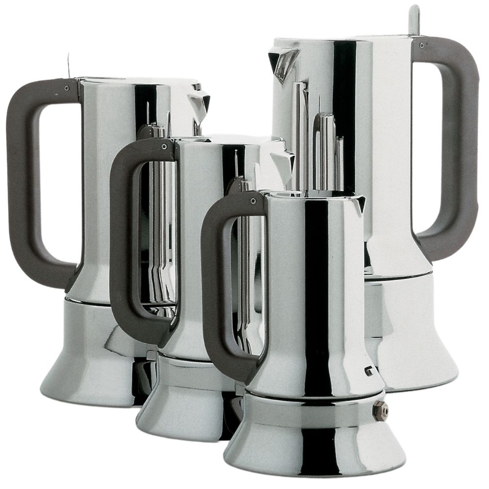 Espresso-percolator 9090, 300 ml, bruin handvat, Alessi