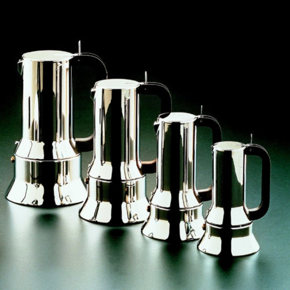 Espresso-percolator 9090, 300 ml, bruin handvat, Alessi