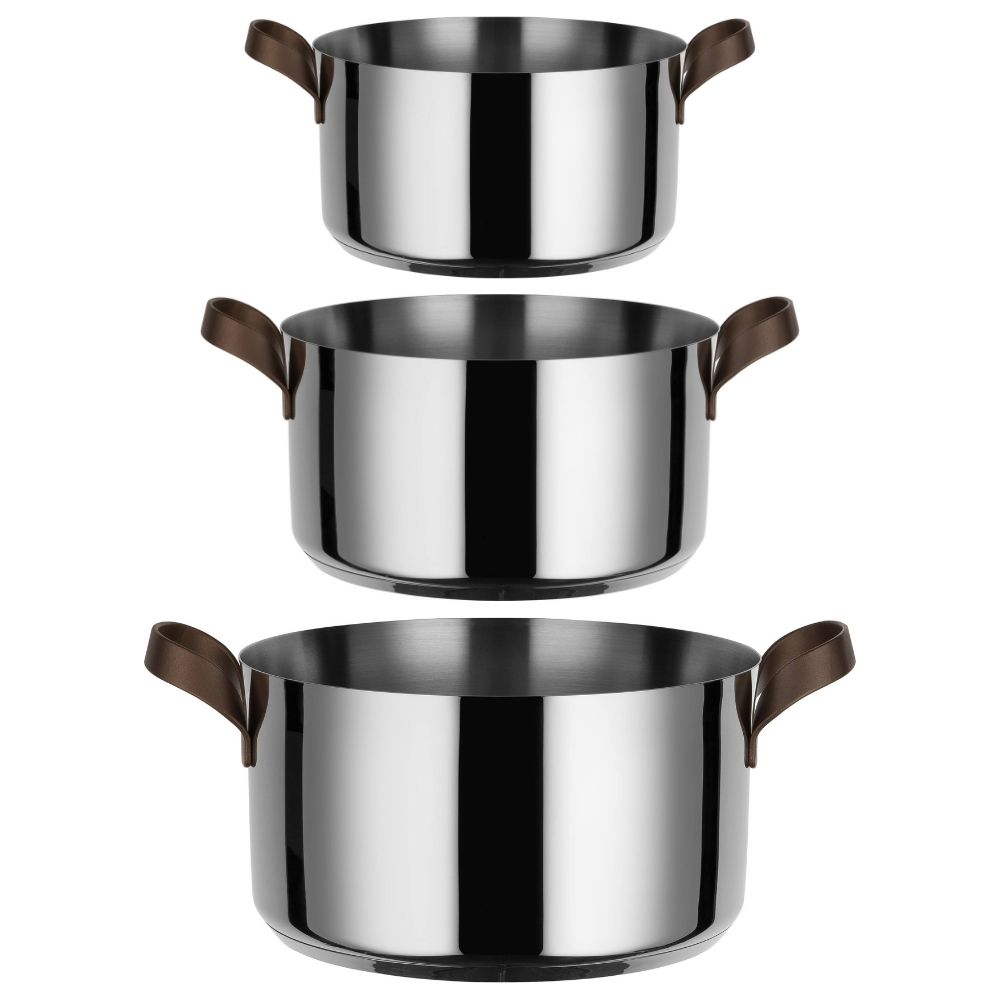 Pan EDO 24 cm, 5 l, roestvrij staal, Alessi