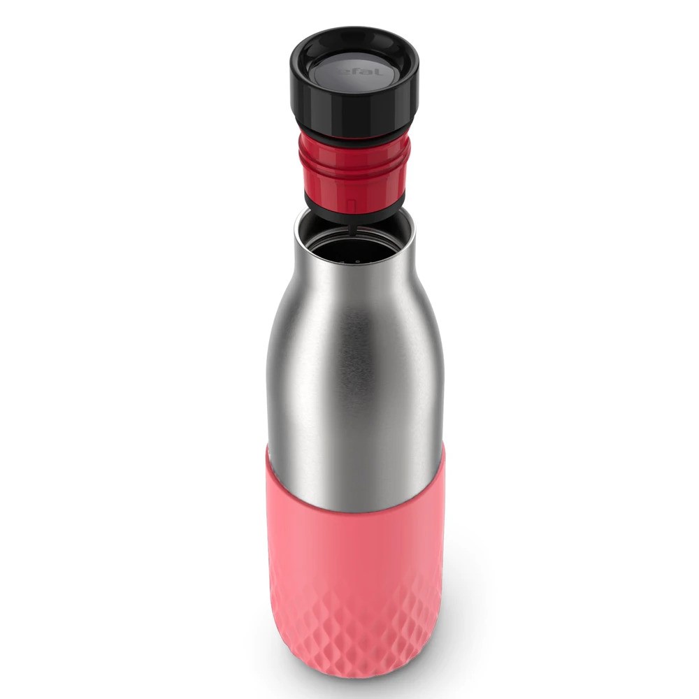 Thermosfles BLUDROP SLEEVE N3110810, 500 ml, roze,Tefal