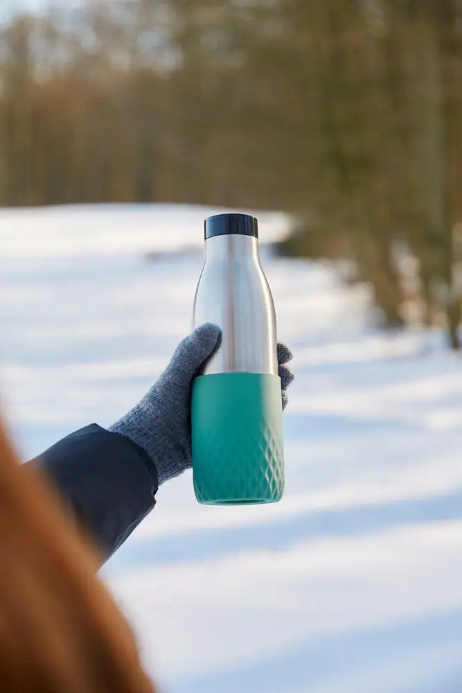Thermosfles BLUDROP SLEEVE N3110610, 500 ml, groen,Tefal