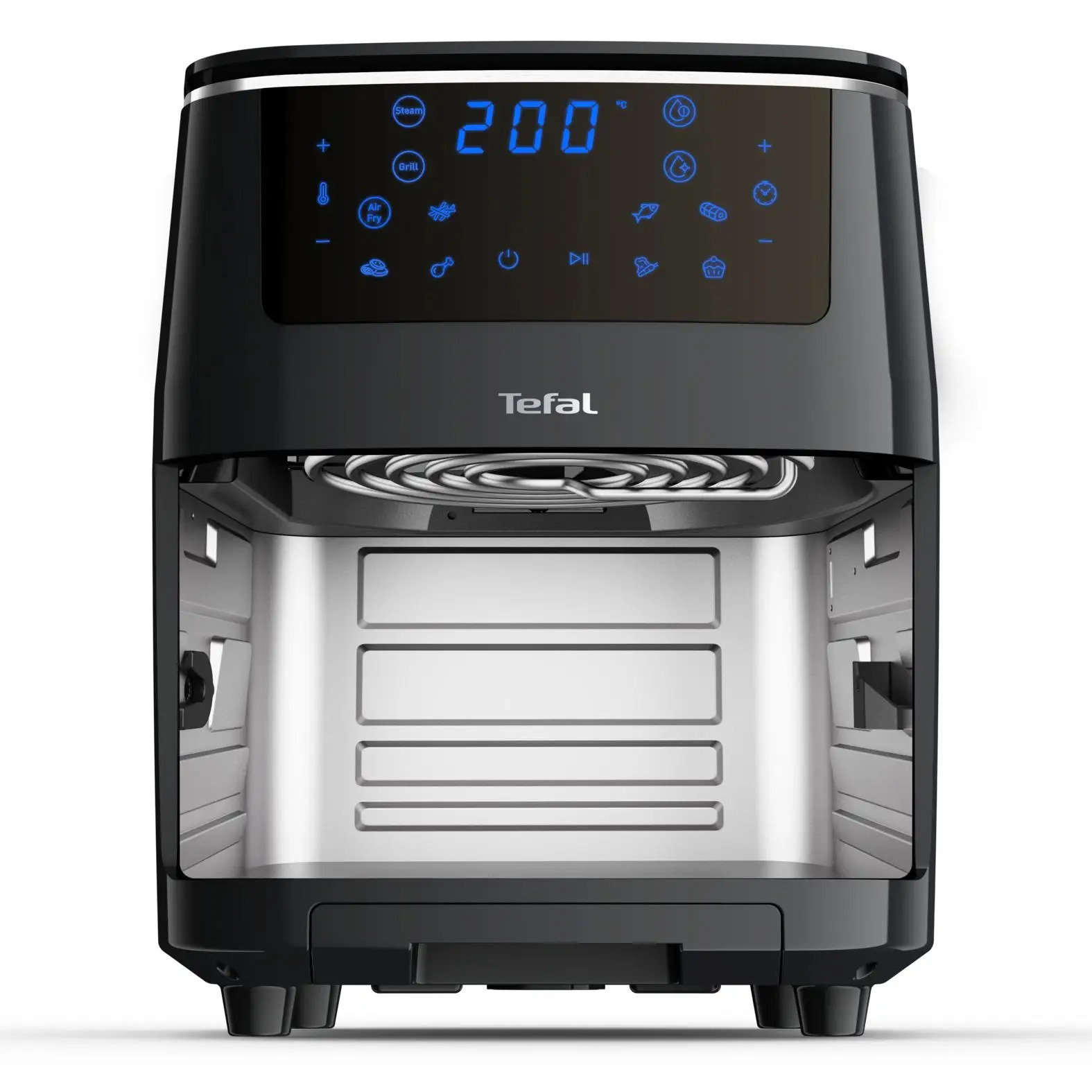 Airfryer EASY FRY & STEAM FW201815, zwart, Tefal