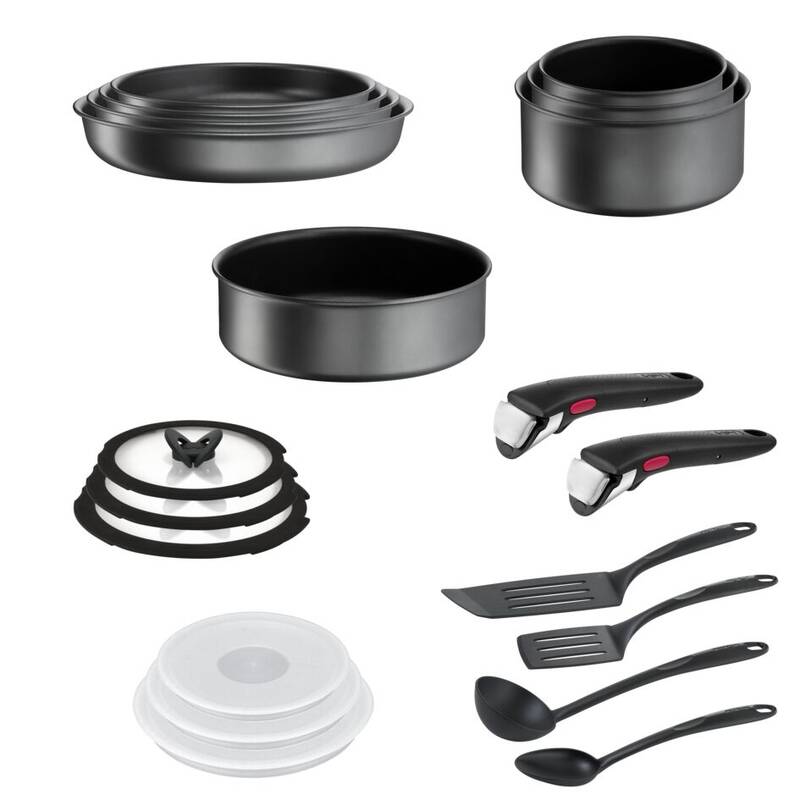 Pannenset INGENIO DAILY CHEF ON L7619402, 20-delig, Tefal