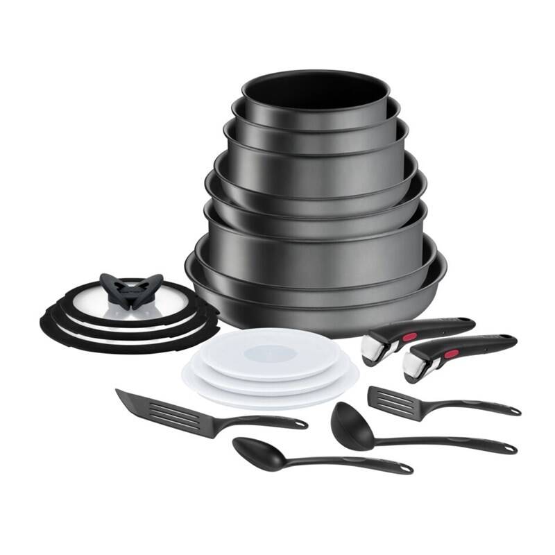 Pannenset INGENIO DAILY CHEF ON L7619402, 20-delig, Tefal
