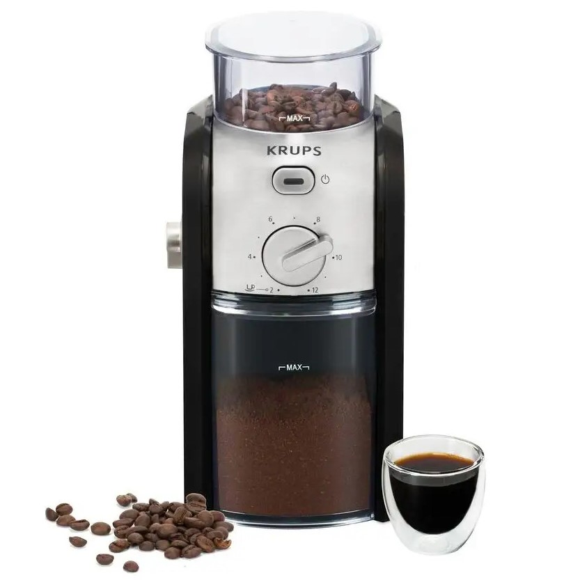 Koffiemolen GVX242, zwart, Krups