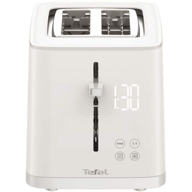 Broodrooster SENSE TT693110, 2 sleuven, wit, Tefal