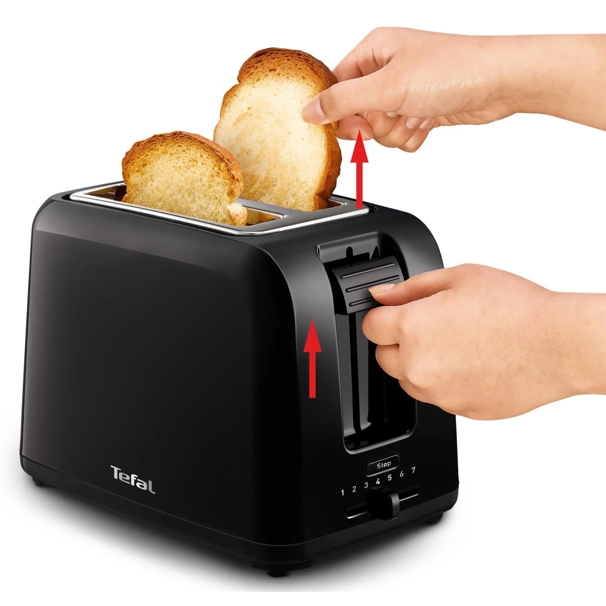 Broodrooster TT1A1830, 2 sleuven, zwart, Tefal