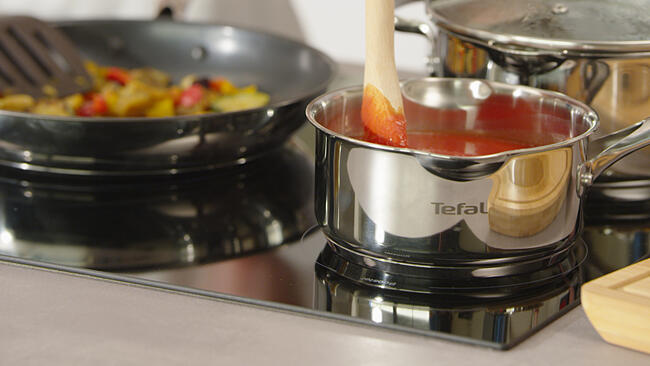 Hoge soeppan DUETTO+ G7197955 22 cm, Tefal
