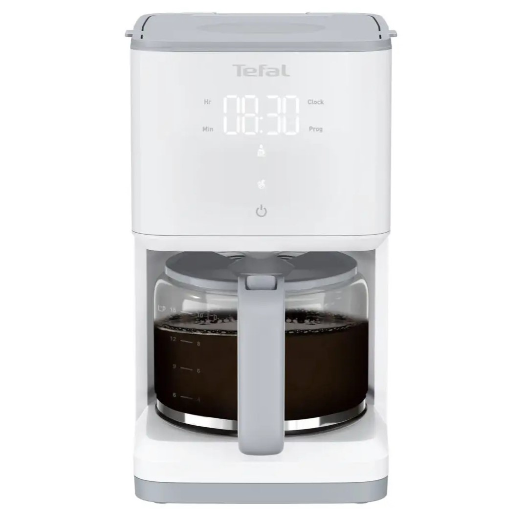 Koffiezetapparaat met druppelsysteem SENSE CM693110, wit, Tefal