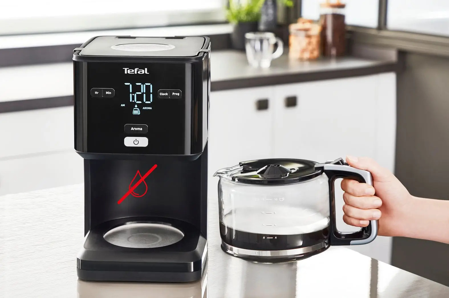 Koffiezetapparaat met druppelsysteem SMART