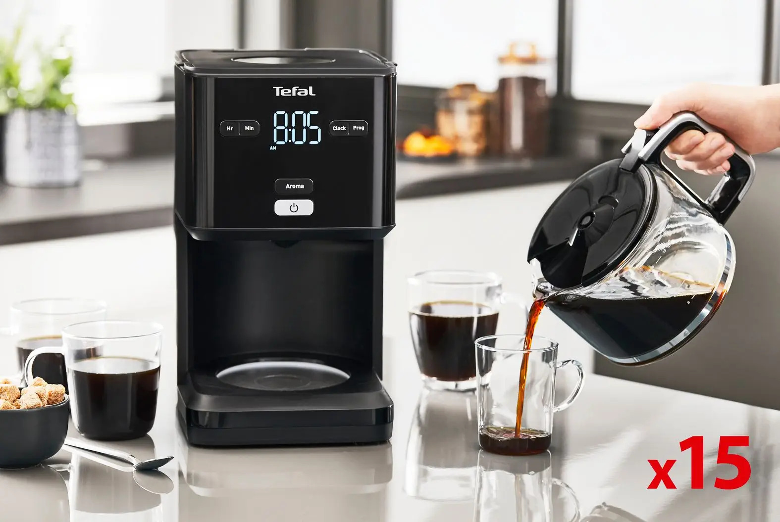 Koffiezetapparaat met druppelsysteem SMART