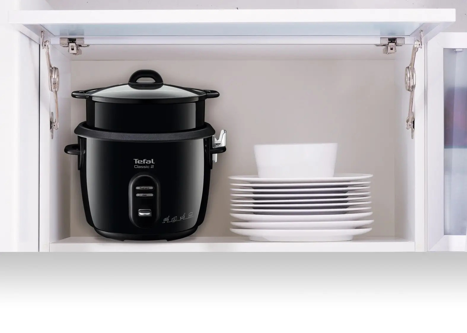 Rijstkoker NEW CLASSIC RK103811, zwart, Tefal