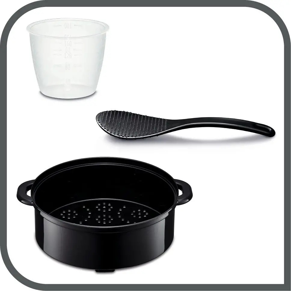 Rijstkoker NEW CLASSIC RK103811, zwart, Tefal