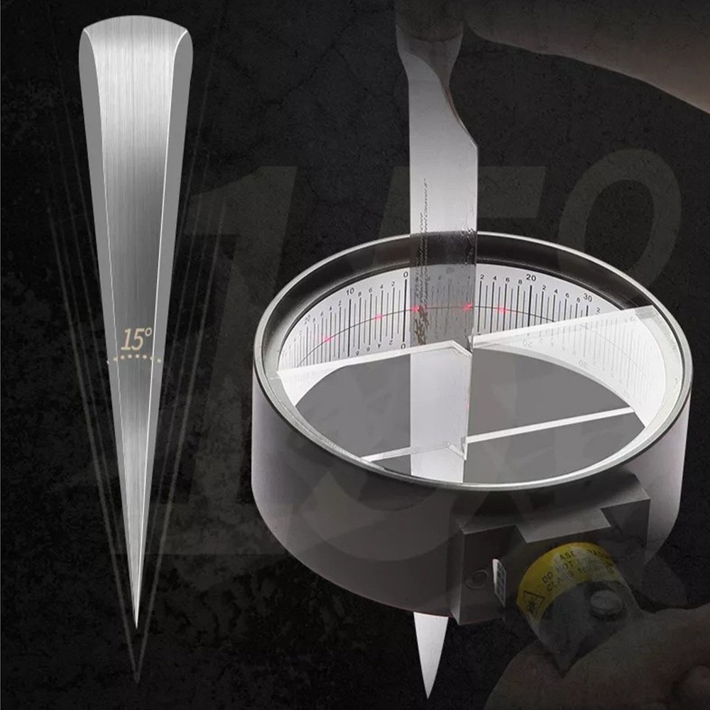 Snij- en portioneermessen SUJIHIKI OKAMI 22,5 cm, zwart, Dellinger