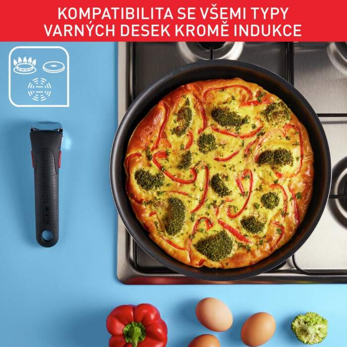 Pannenset INGENIO EASY ON L1599143, 10-delig, Tefal