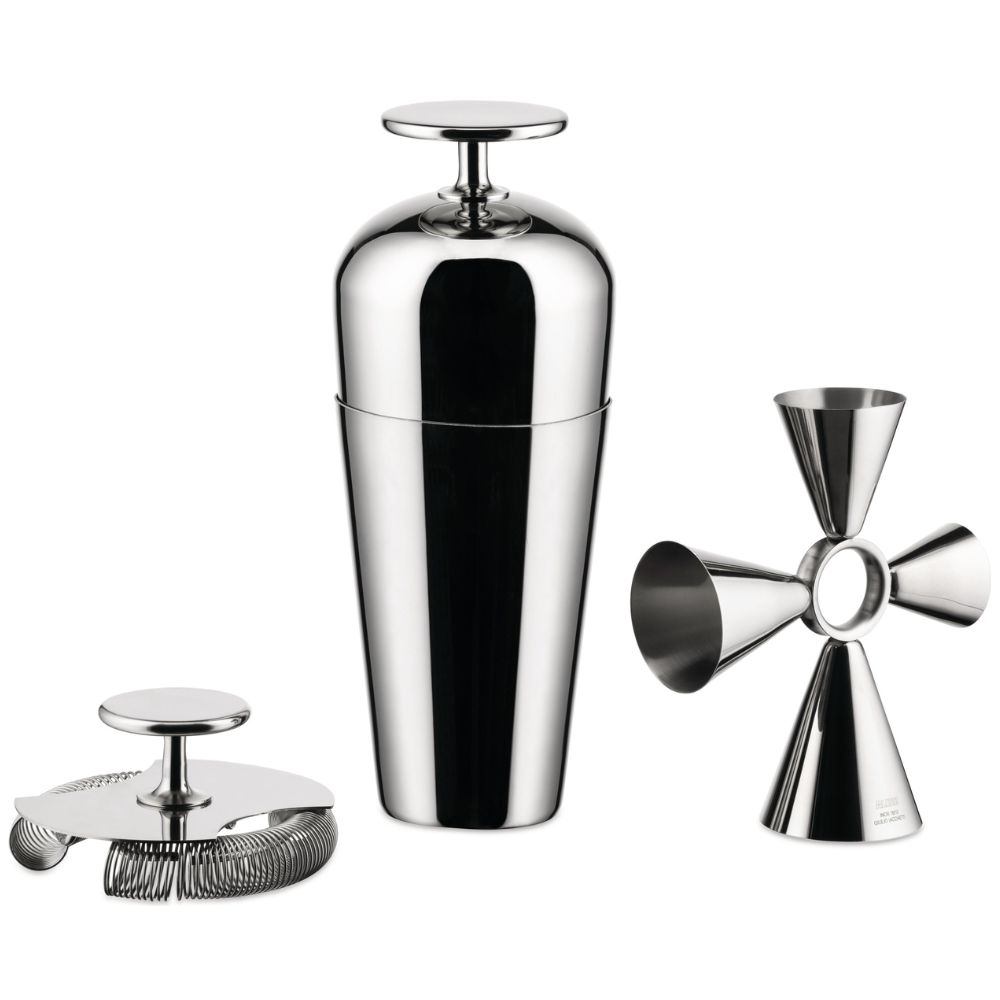 Cocktailset, 3-delig, roestvrij staal, Alessi