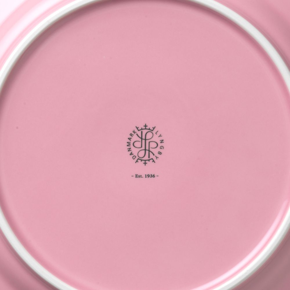 Dessertbord RHOMBE, 21 cm, roze, Lyngby