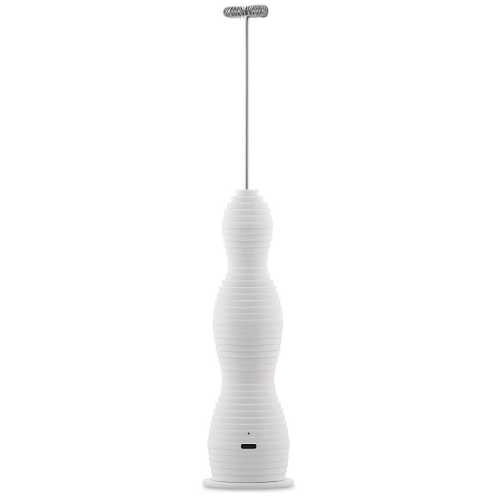 Melkopschuimer PULCINA, wit, Alessi