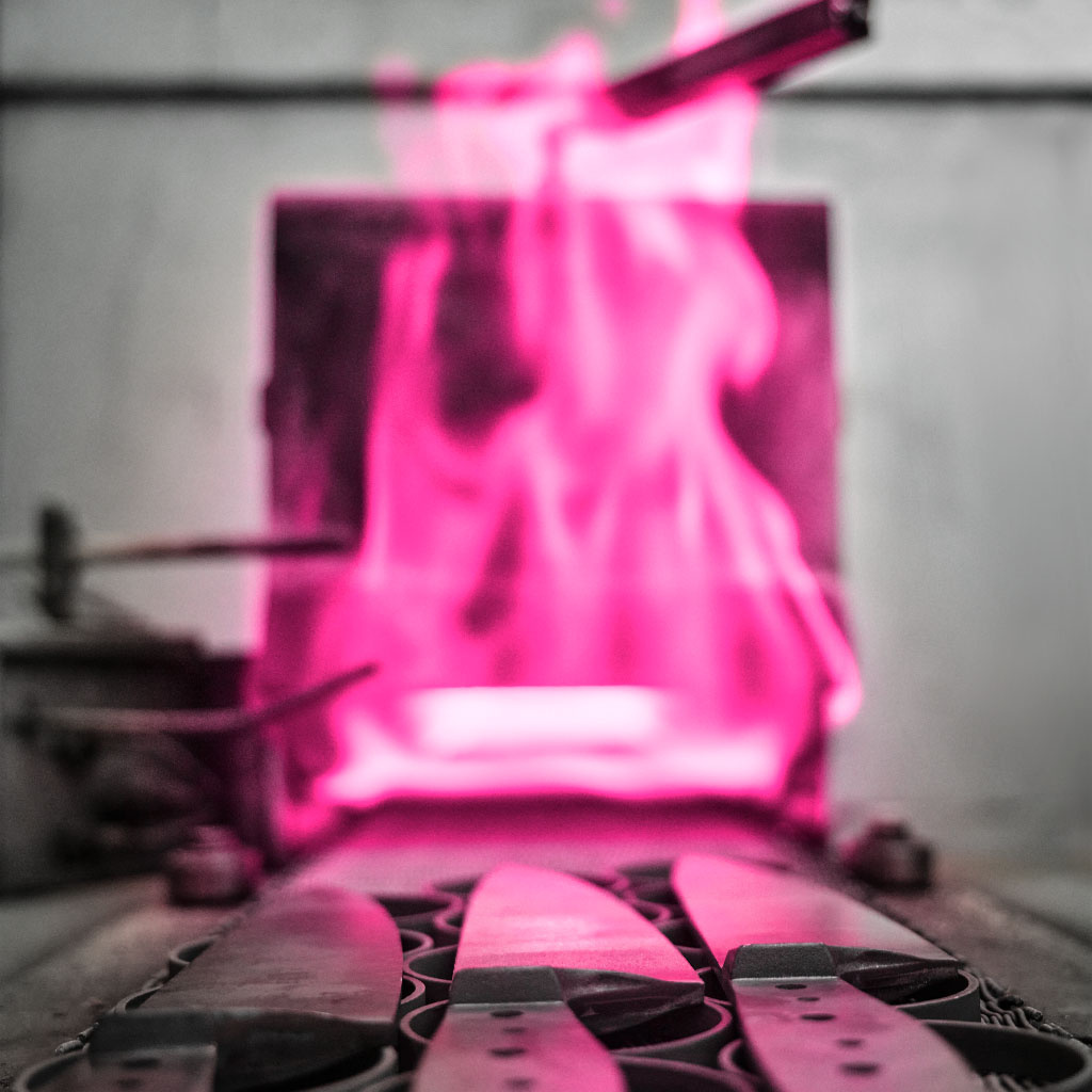 Messenset PINK SPIRIT, 5-delig, met magnetische standaard, F.DICK