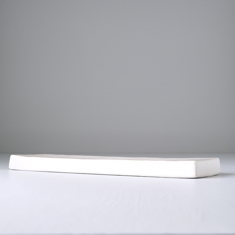 Bord voor sushi en sashimi CRAFT 30 x 9 cm, wit, MIJ