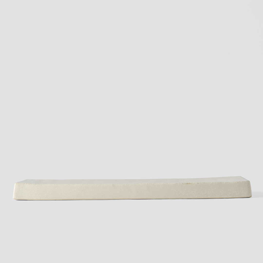 Bord voor sushi en sashimi CRAFT 30 x 9 cm, wit, MIJ