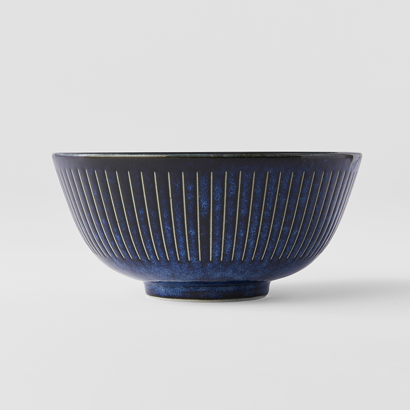 Serveerschaal RIDGED INDIGO 16 cm, 550 ml, MIJ