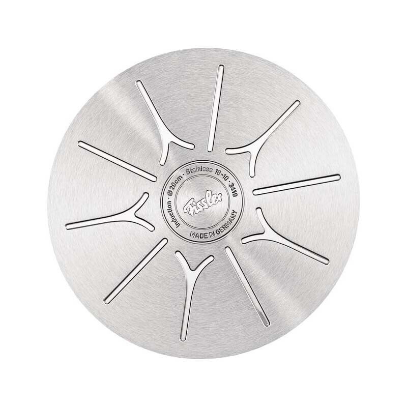 Pannenset ORIGINAL-PROFI COLLECTION, 3-delig, 1,4 l/ 2 l/ 4 l, roestvrij staal, Fissler