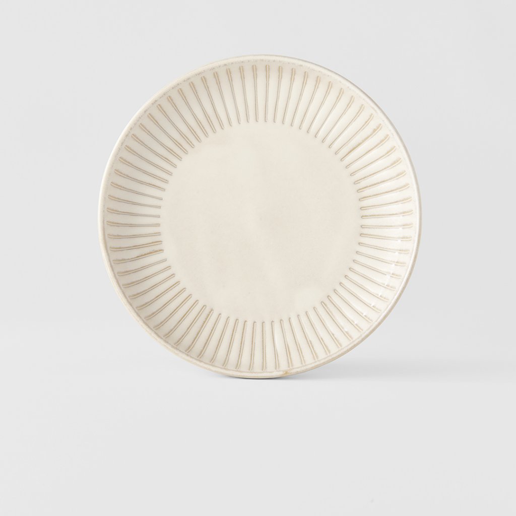 Diep bord RIDGED ALABASTER 20,5 cm, MIJ
