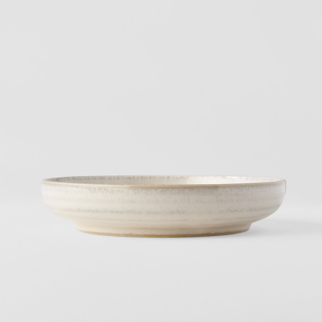 Diep bord RIDGED ALABASTER 20,5 cm, MIJ
