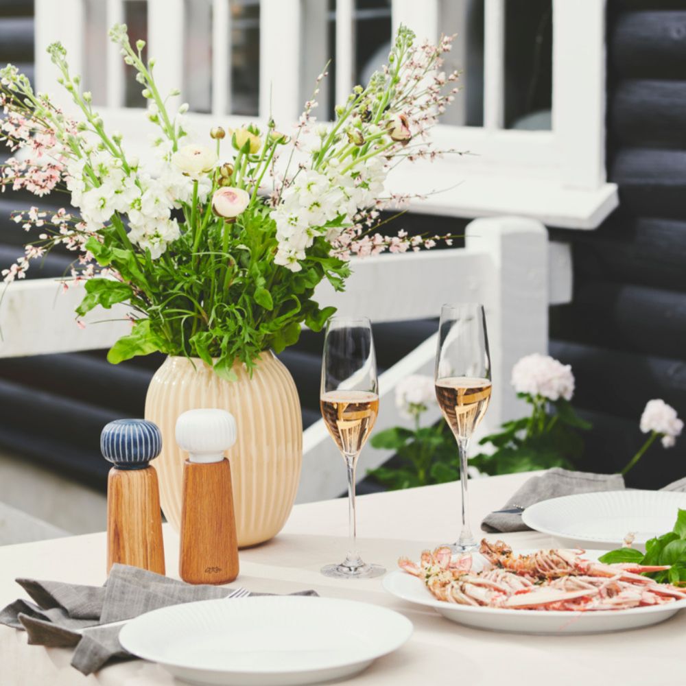 Dineerbord HAMMERSHOI 27 cm, wit, Kähler