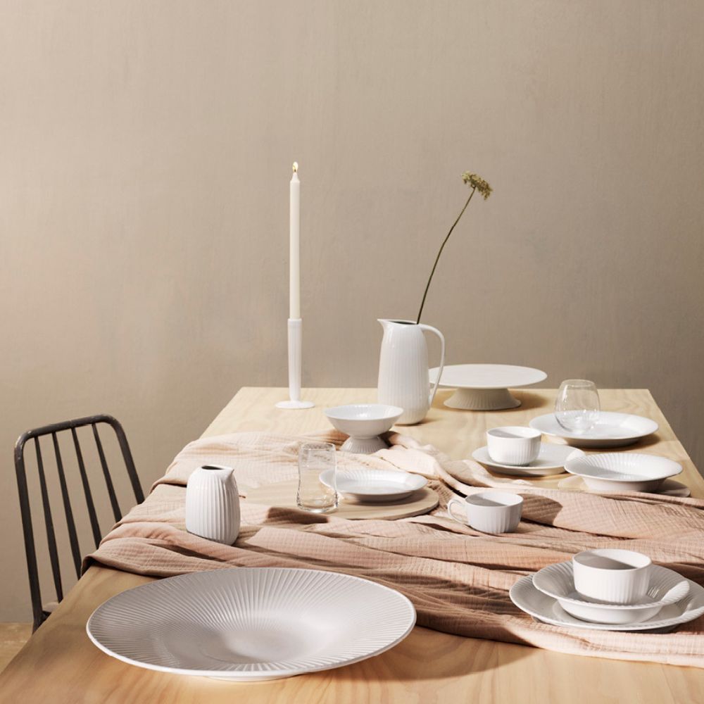 Dineerbord HAMMERSHOI 27 cm, wit, Kähler