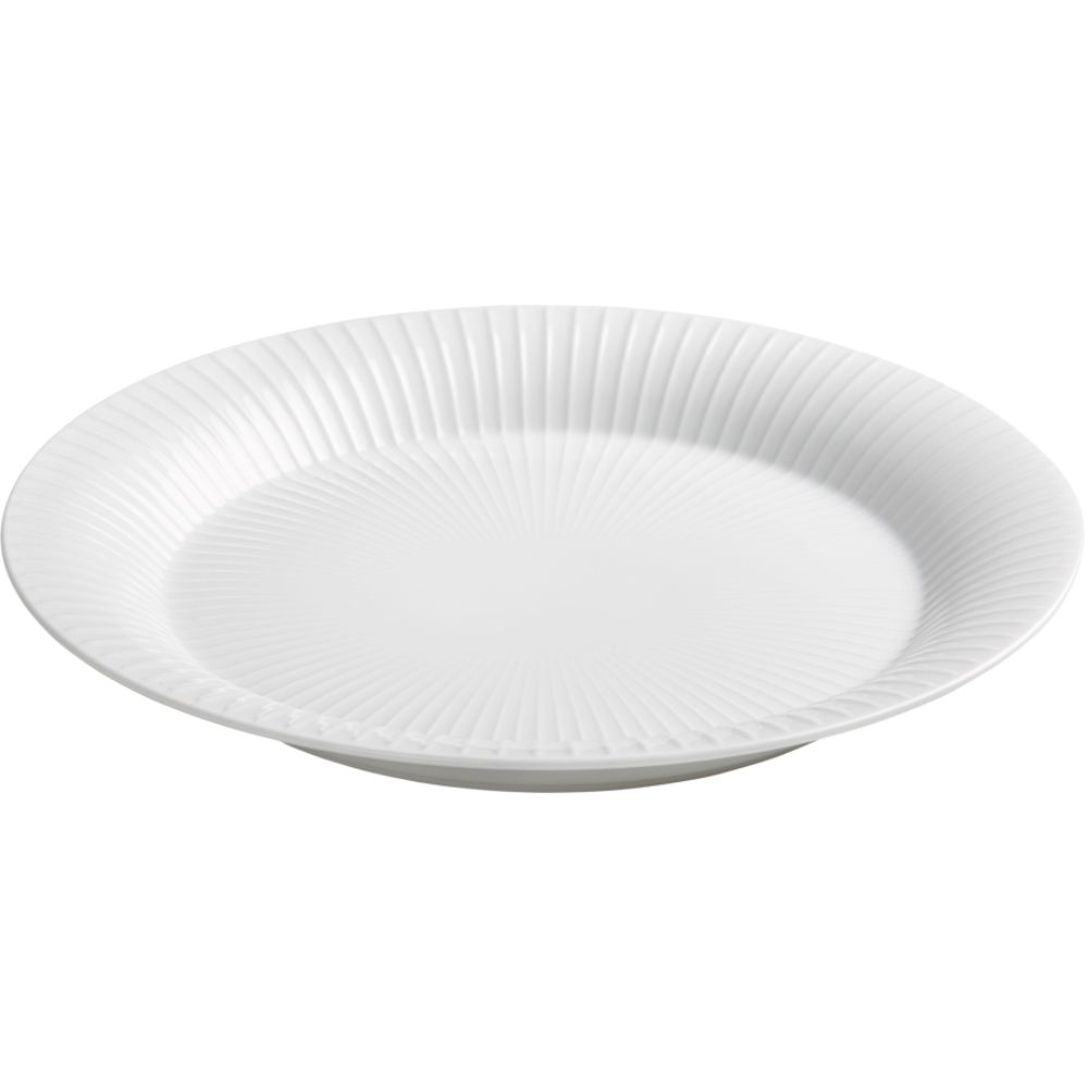 Dineerbord HAMMERSHOI 27 cm, wit, Kähler