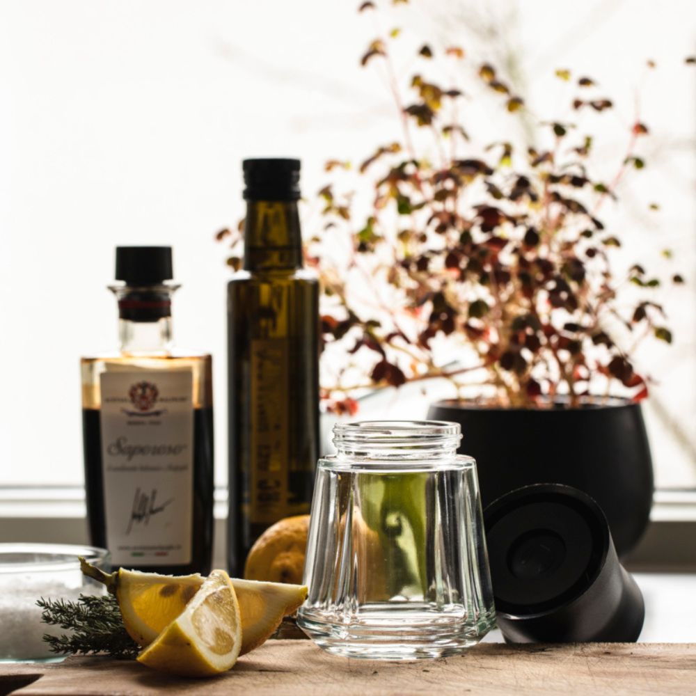 Dressing shaker GRAND CRU 250 ml, zwart, Rosendahl