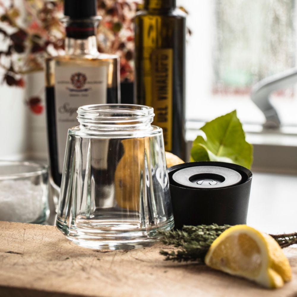 Dressing shaker GRAND CRU 250 ml, zwart, Rosendahl