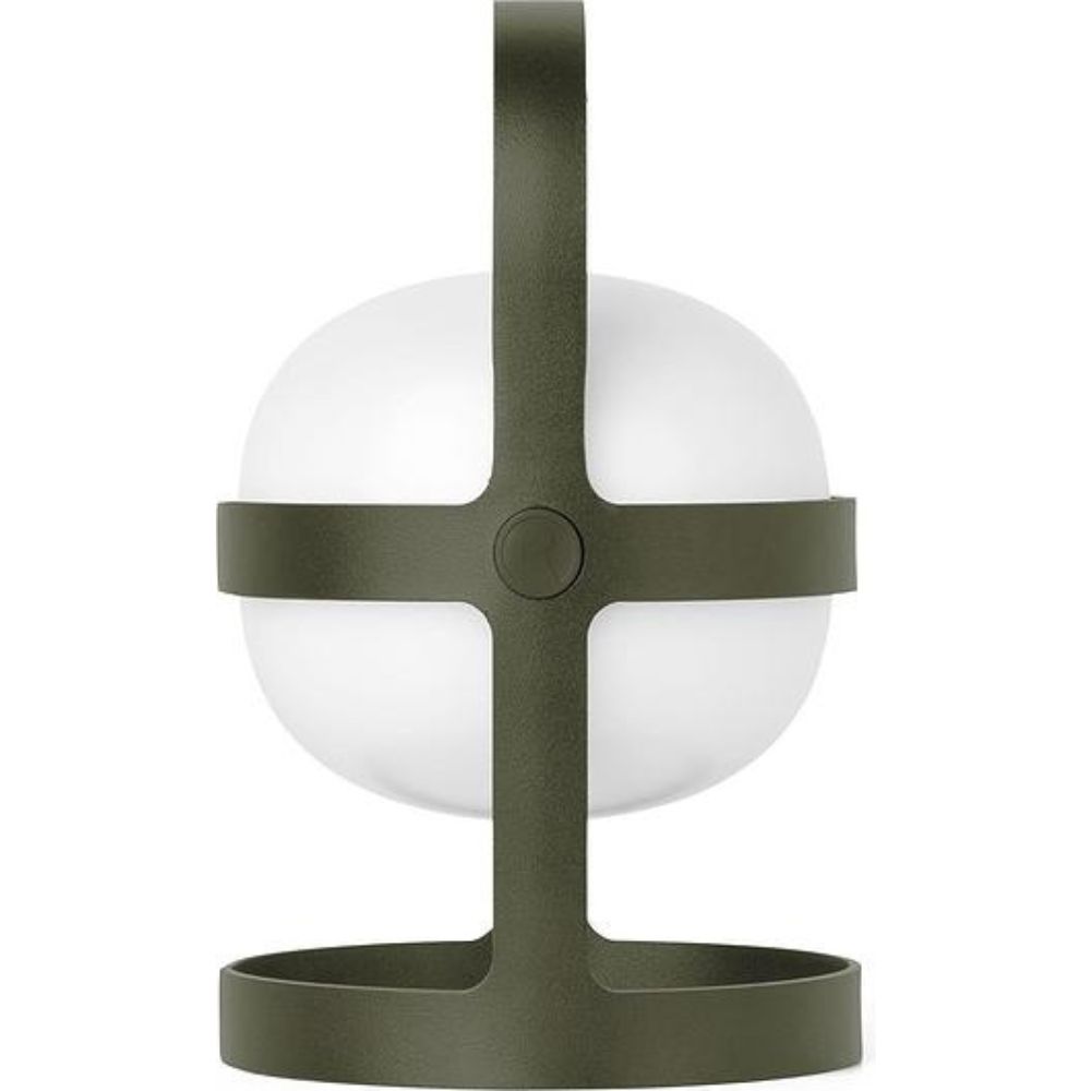 Draagbare tafellamp SOFT SPOT 25 cm, LED, olijfgroen, Rosendahl
