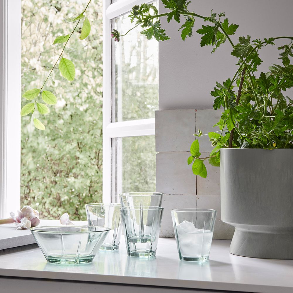 Bloempot RECYCLED 19 cm, zand, Rosendahl