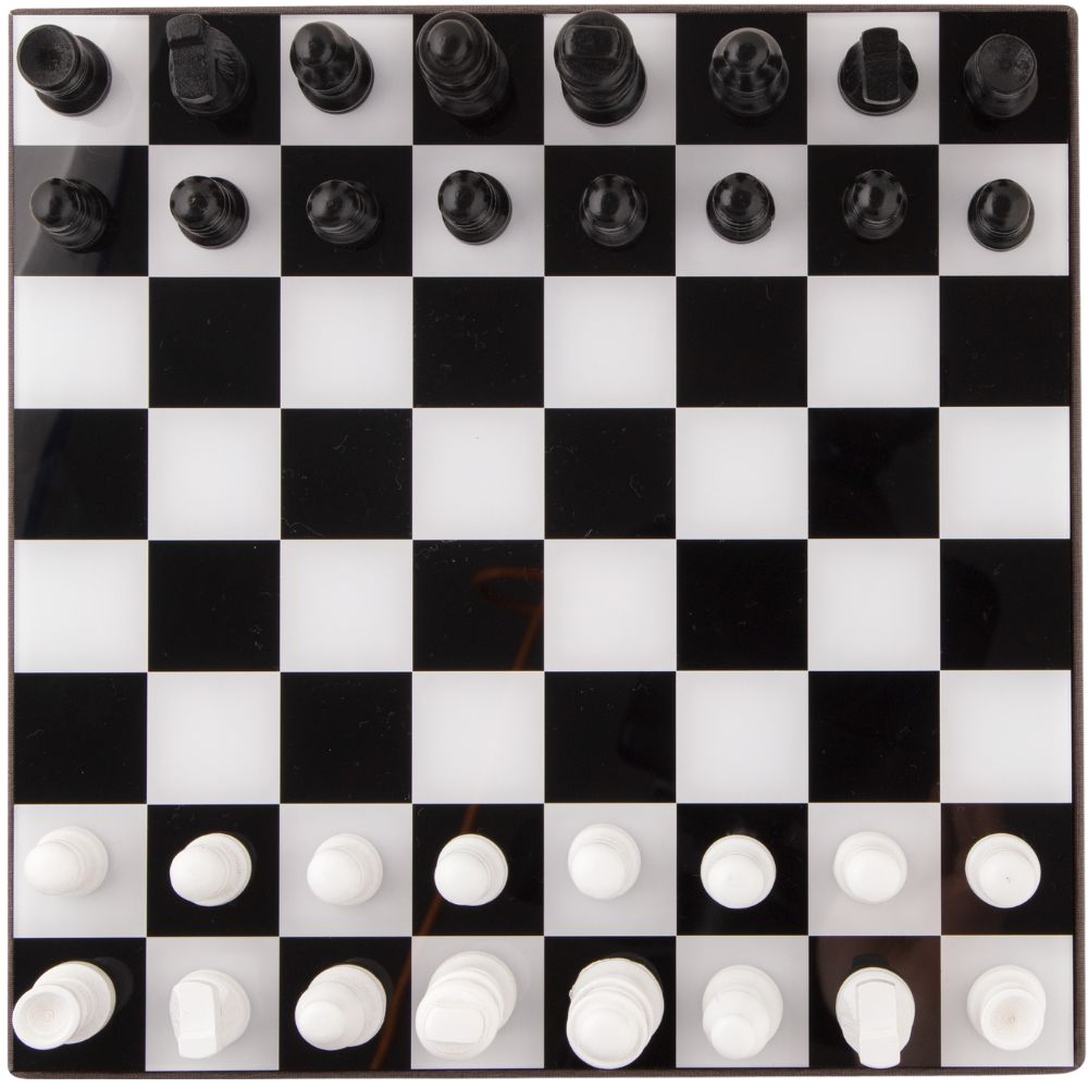 Schaakspel ART OF CHESS, zwart Printworks