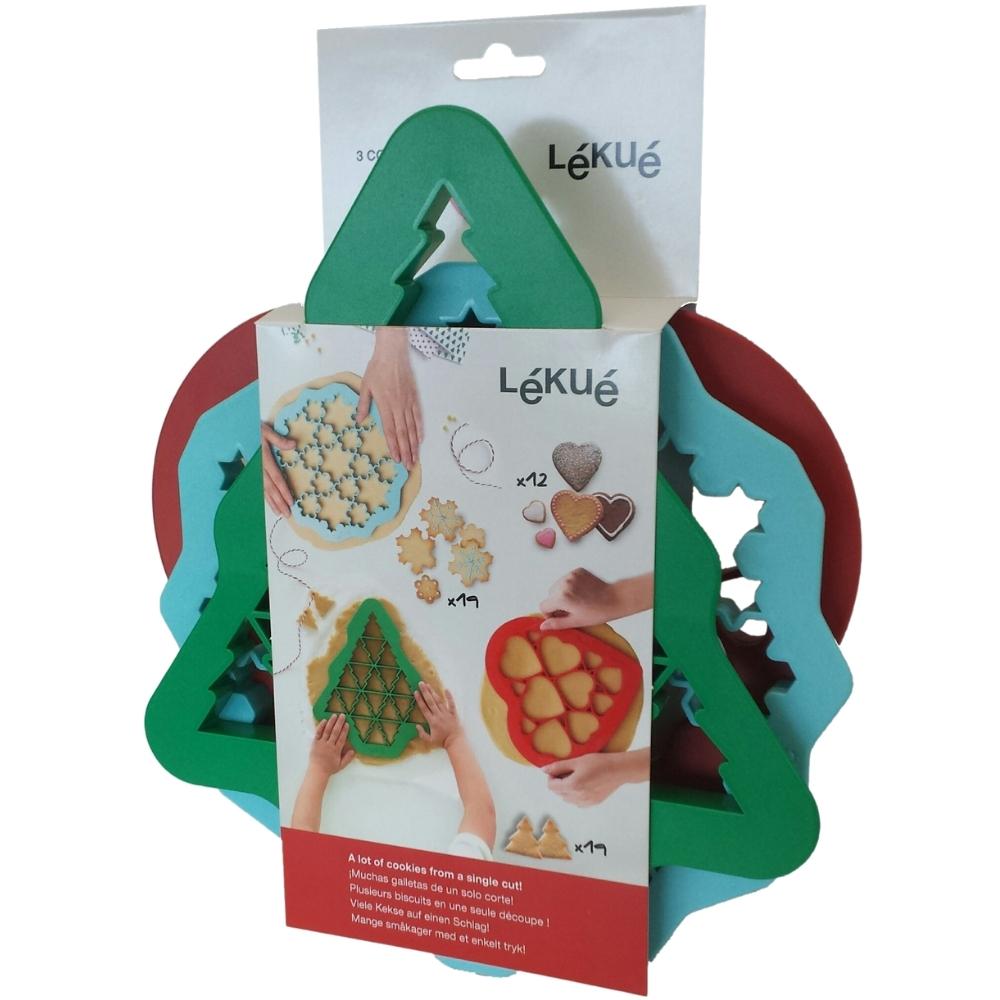 Uitsteekvormpjes, set van 3 stuks, Lékué