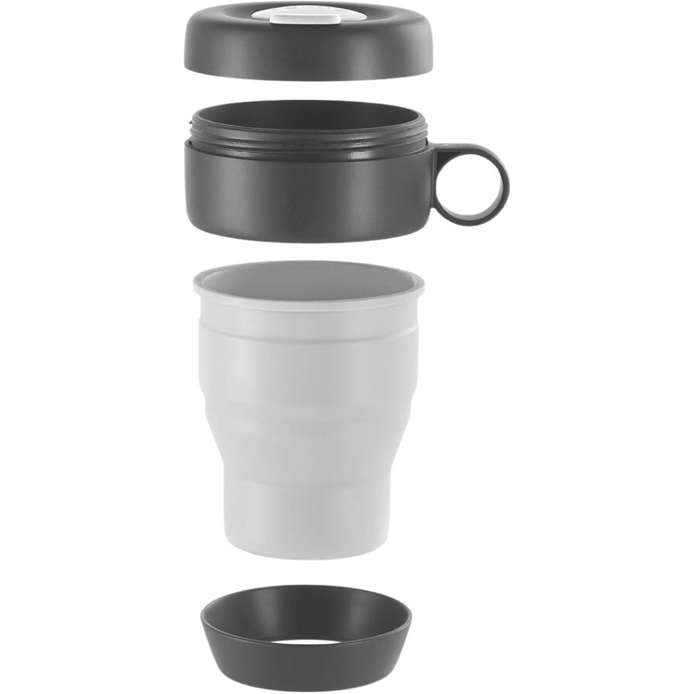 Reisbeker MUG TO GO, 350 ml, grijs, Lékué
