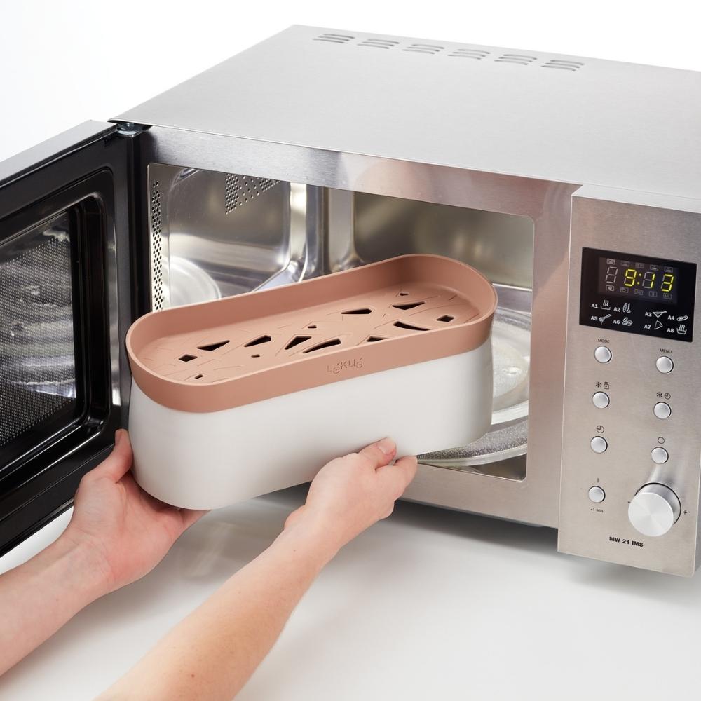 Magnetron pastakoker 1,5 l, bruin, Lékué