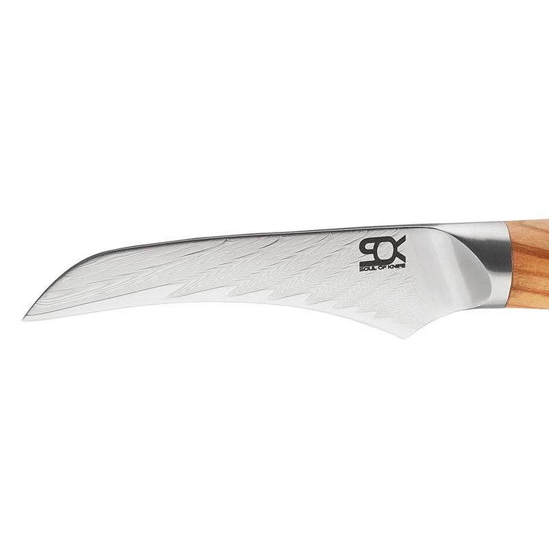 Aardappelschilmes SOK OLIVE SUNSHINE DAMASCUS, 8 cm, Dellinger