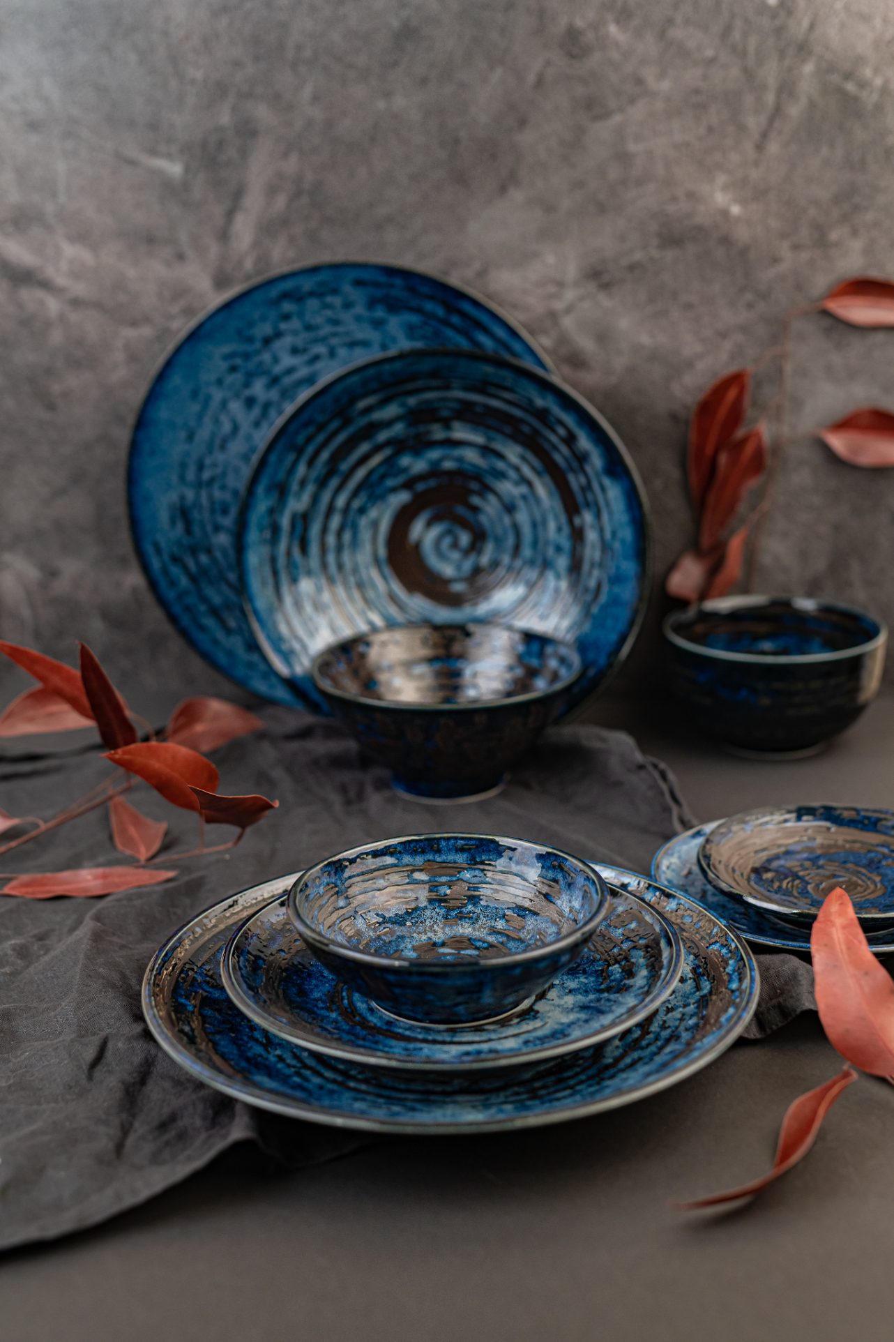 Schoteltje COPPER SWIRL 13,5 cm, MIJ