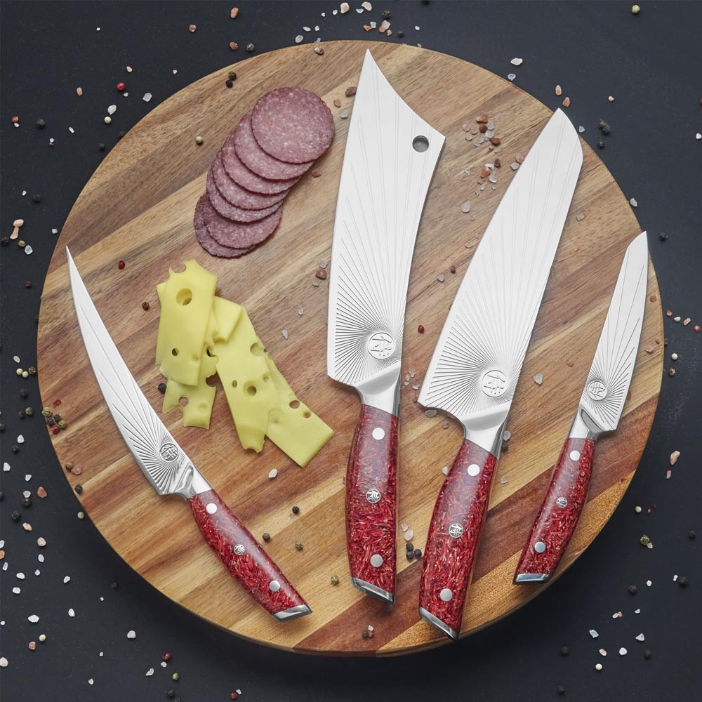 Koksmes BBQ MAX SANDVIK RED NORTHERN SUN 21cm, Dellinger