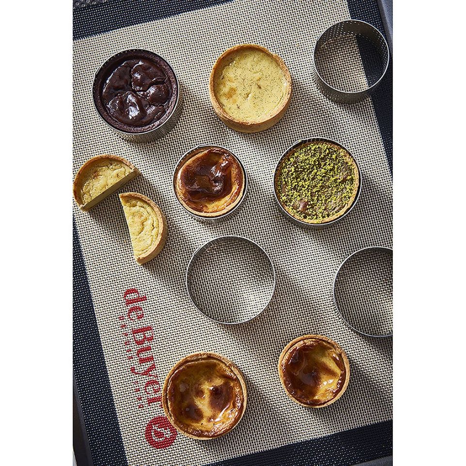 Bakring 12,5 cm, RVS, de Buyer