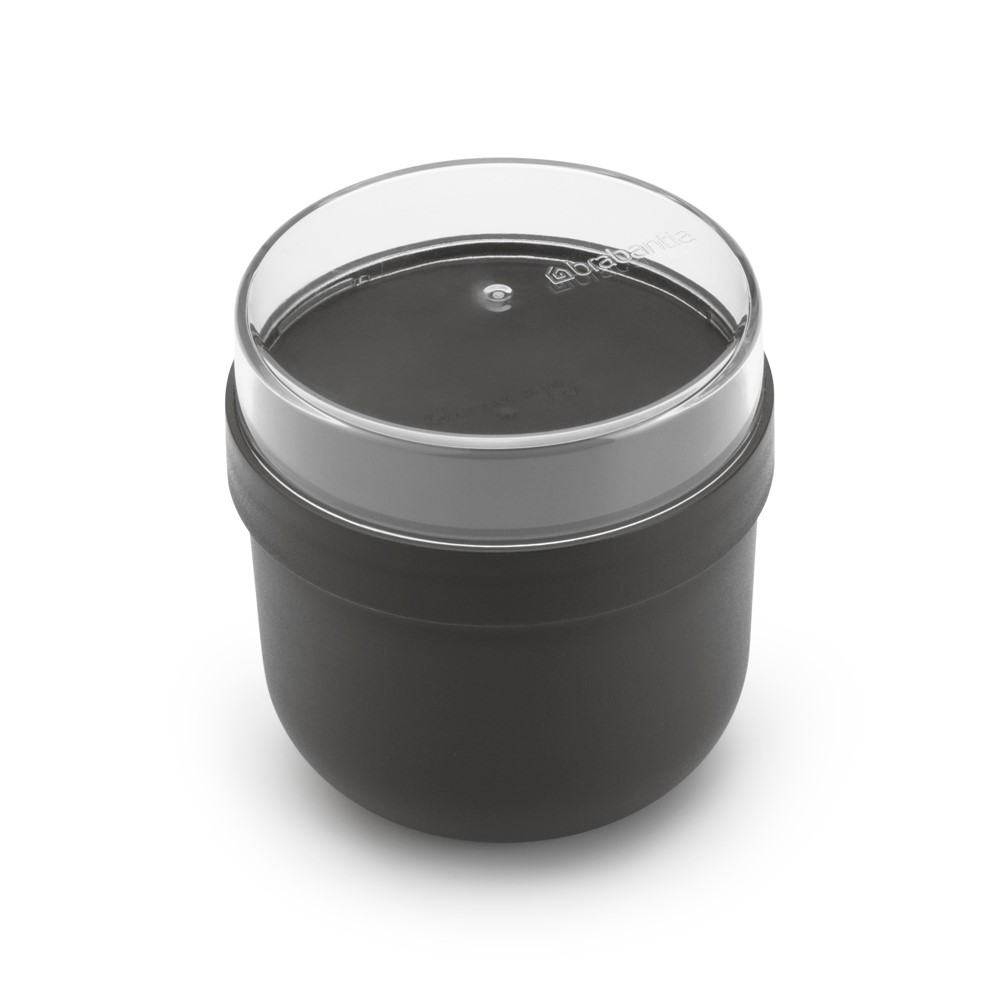 Lunchkom MAKE & TAKE 500 ml, donkergrijs, Brabantia